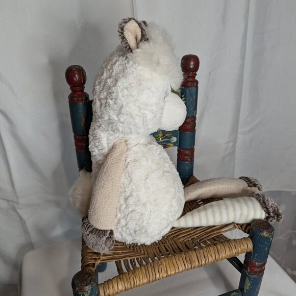 Aurora Purely Luxe White Alpaca 20" Stuffed Toy, Soft Plush - Picture 5 of 7